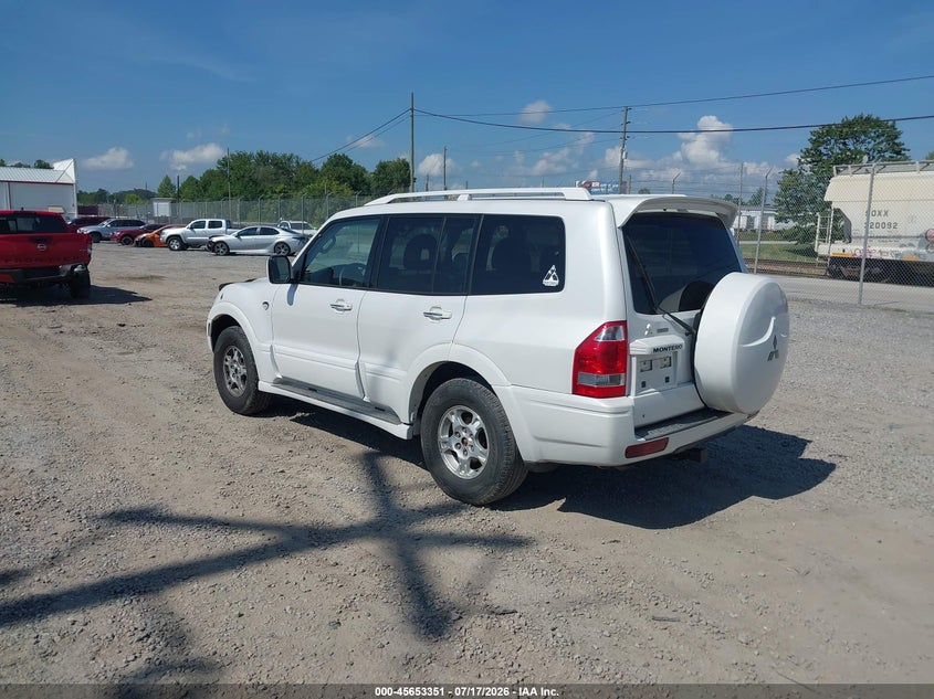 2003 Mitsubishi Montero 20Th Anniversary VIN: JA4NW61SX3J038948 Lot: 45653351