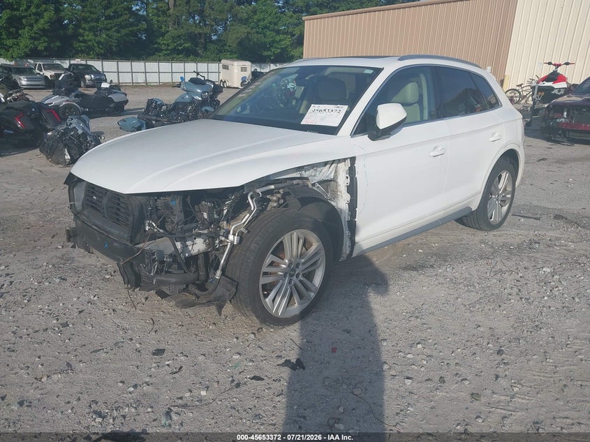 Vin: wa1bnafy6j2013736, lot: 46151927, audi q5 2.0t premium/2.0t tech premium 20182