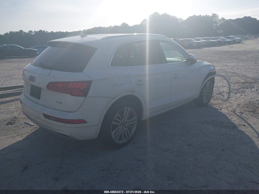 Vin: wa1bnafy6j2013736, lot: 46151927, audi q5 2.0t premium/2.0t tech premium 20184