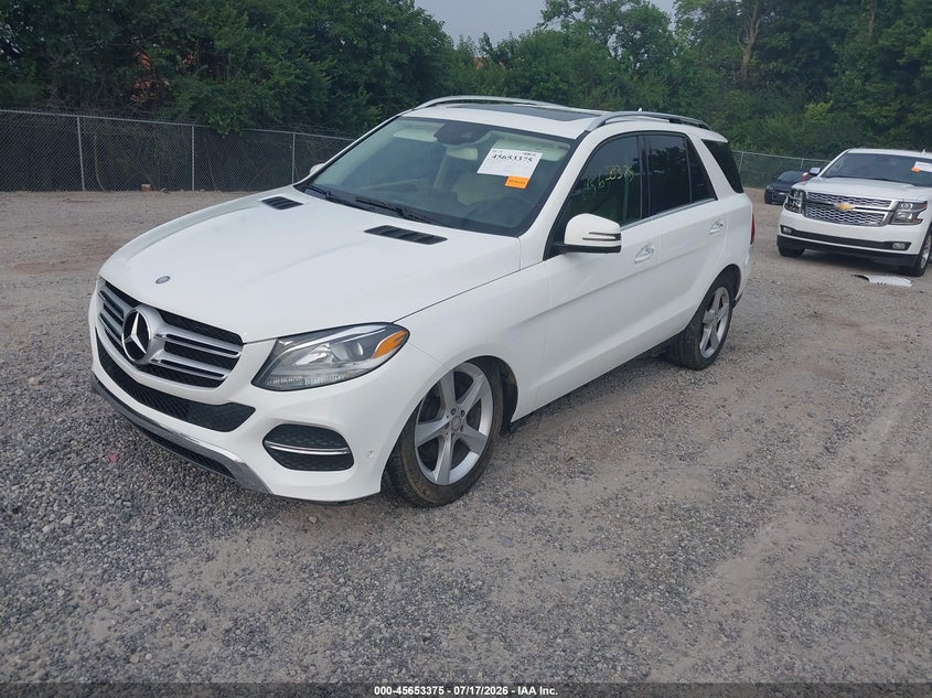 2016 MERCEDES-BENZ GLE 350 auction photo 2