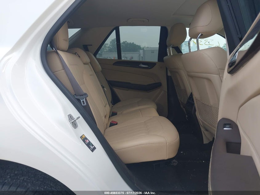 2016 MERCEDES-BENZ GLE 350 auction photo 8