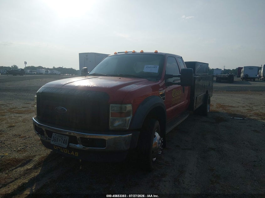 2008 FORD SUPER DUTY F-450 DRW auction photo 1