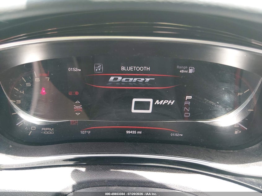 2013 Dodge Dart Limited VIN: 1C3CDFCA8DD324759 Lot: 45653384