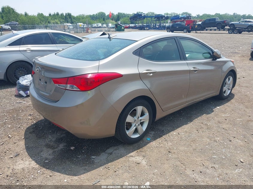 2013 Hyundai Elantra Gls VIN: 5NPDH4AE2DH389373 Lot: 45653395