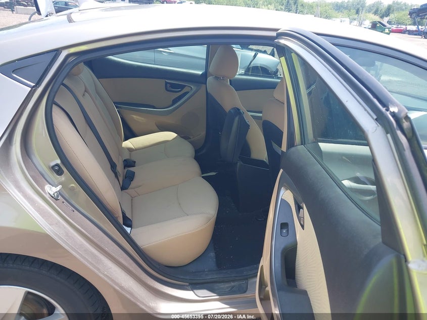 2013 Hyundai Elantra Gls VIN: 5NPDH4AE2DH389373 Lot: 45653395