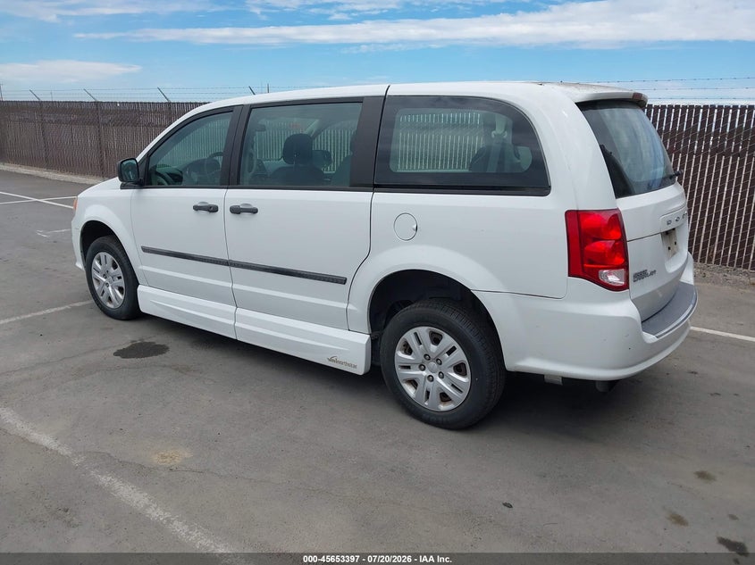 2013 Dodge Grand Caravan American Value Pkg VIN: 2C4RDGBG7DR814088 Lot: 45653397