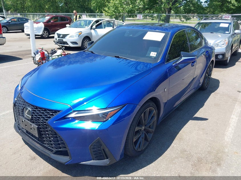 Vin: jthgz1e20p5028977, lot: 46151968, lexus is 350 f sport 20232