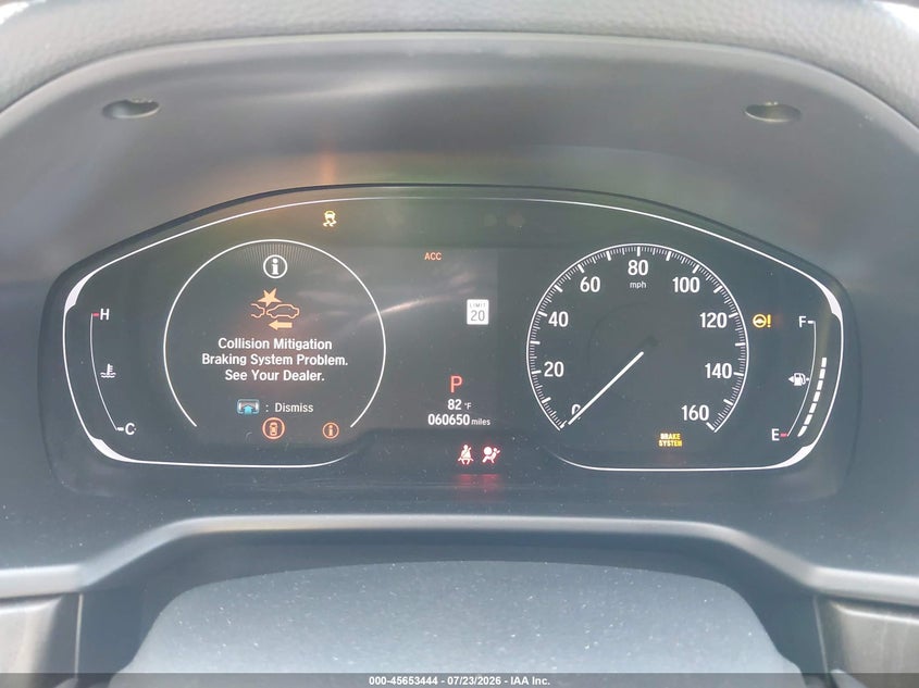 2020 HONDA ACCORD auction photo 7