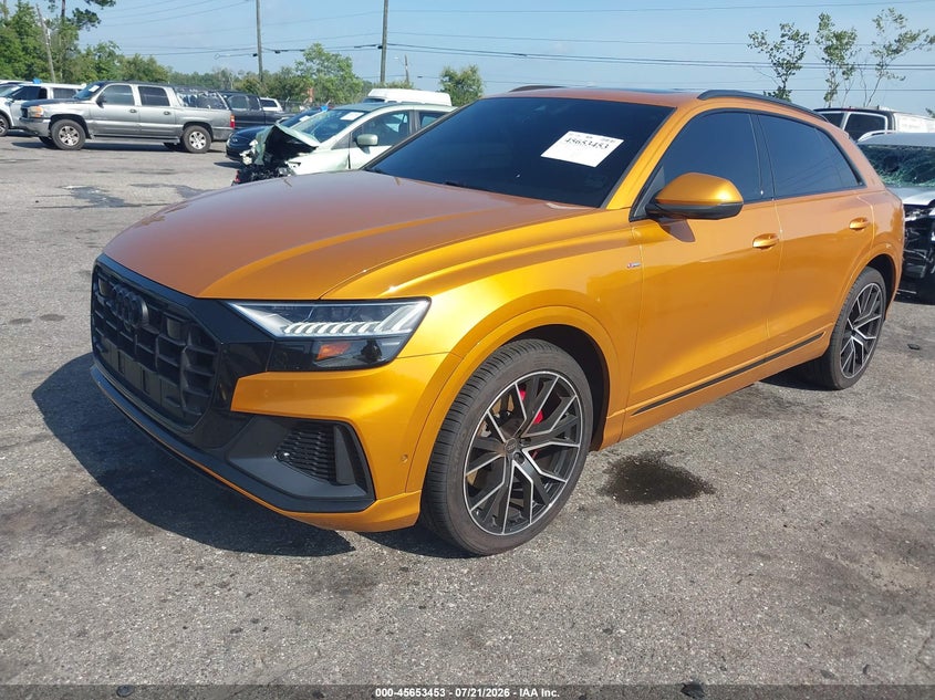 Vin: wa1fvaf16md022403, lot: 46152008, audi q8 prestige 55 tfsi quattro tiptronic 20212