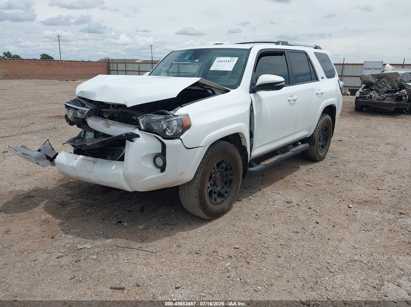 Vin: jtebu5jr2l5816511, lot: 46152012, toyota 4runner sr5 premium 20202