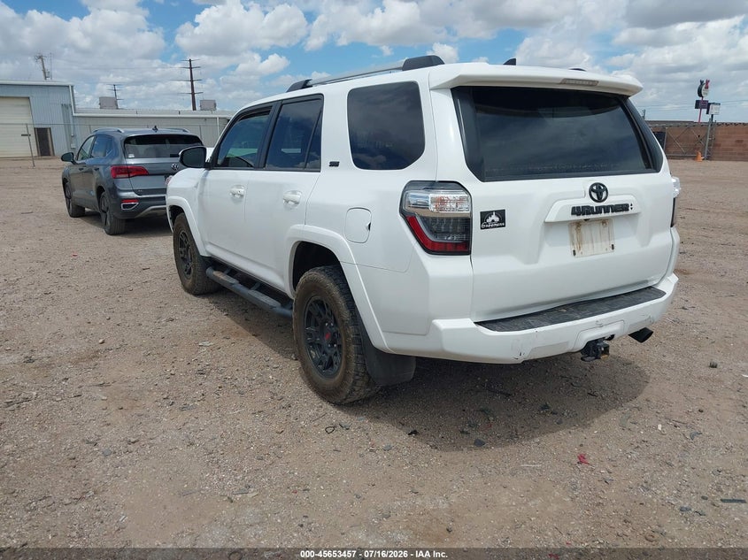 Vin: jtebu5jr2l5816511, lot: 46152012, toyota 4runner sr5 premium 20203