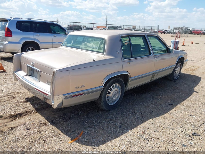 1991 Cadillac Deville VIN: 1G6CD53B7M4314385 Lot: 45653466