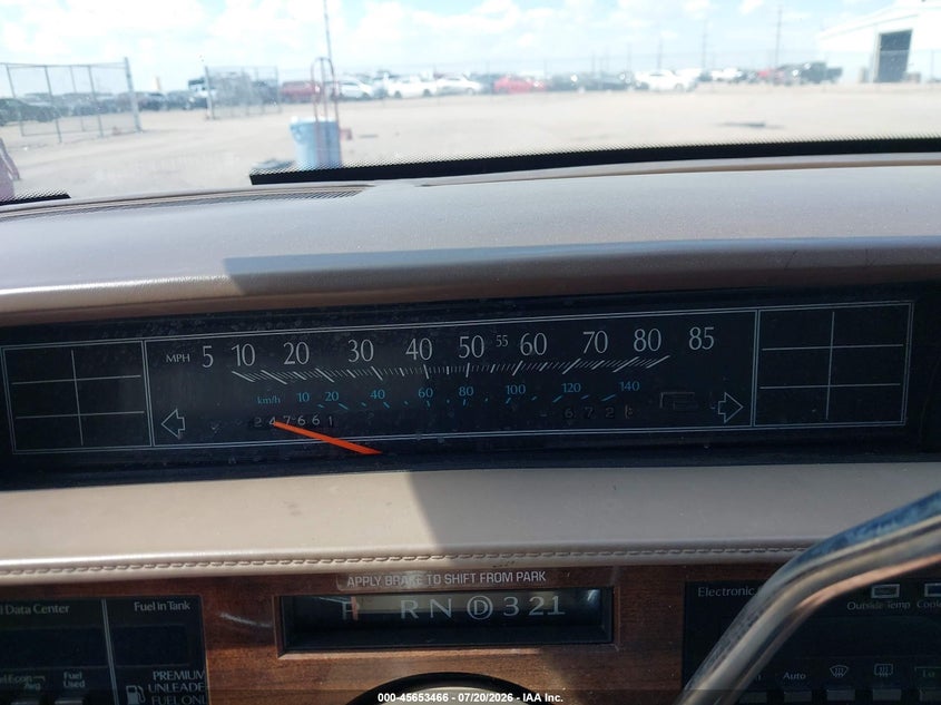 1991 Cadillac Deville VIN: 1G6CD53B7M4314385 Lot: 45653466