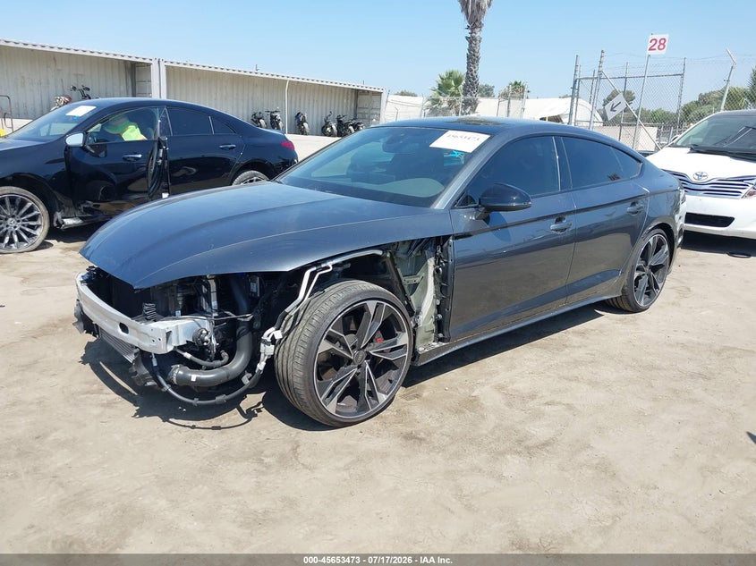 Vin: wauc4cf58ra092131, lot: 46152028, audi s5 sportback premium plus tfsi quattro tiptronic 20242