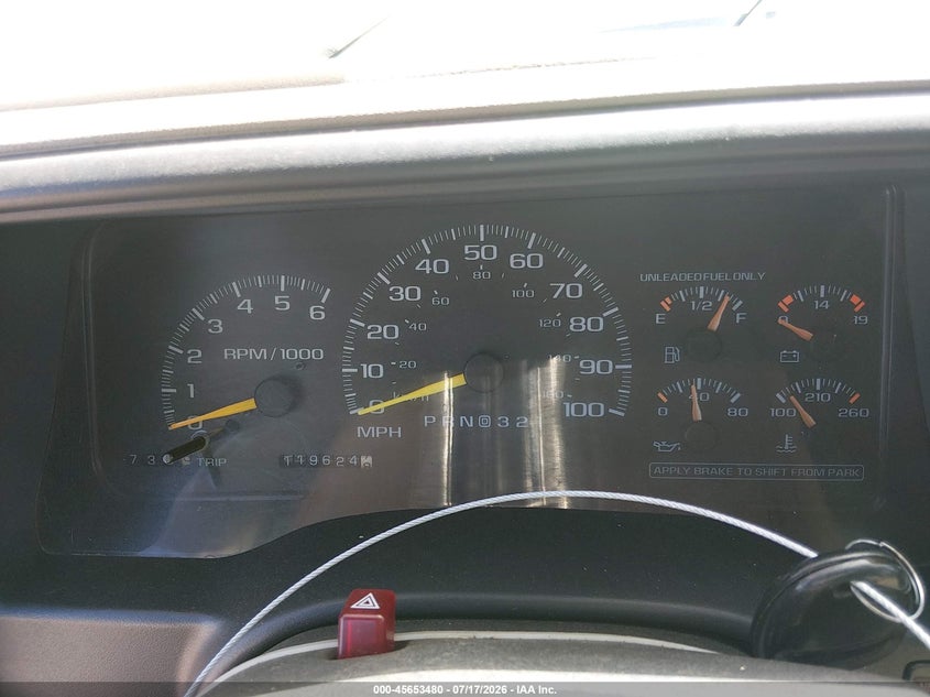 1999 Chevrolet Suburban K1500 VIN: 1GNFK16R6XJ480248 Lot: 45653480