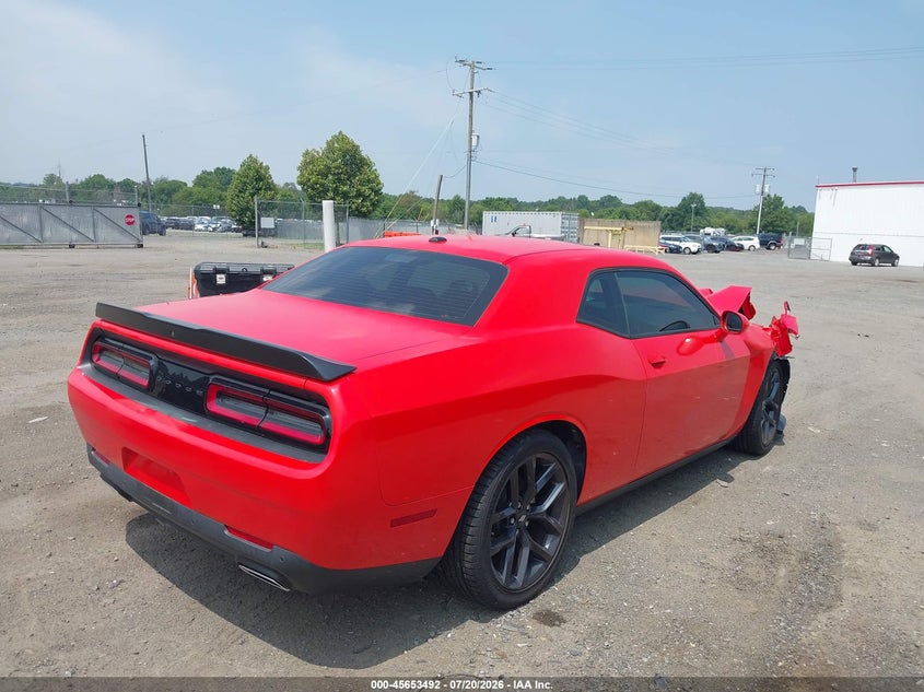 2022 Dodge Challenger Gt VIN: 2C3CDZJG7NH117826 Lot: 45653492