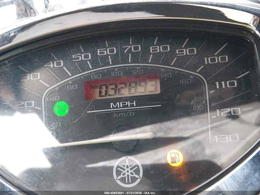 2007 YAMAHA XVS1300 auction photo 7