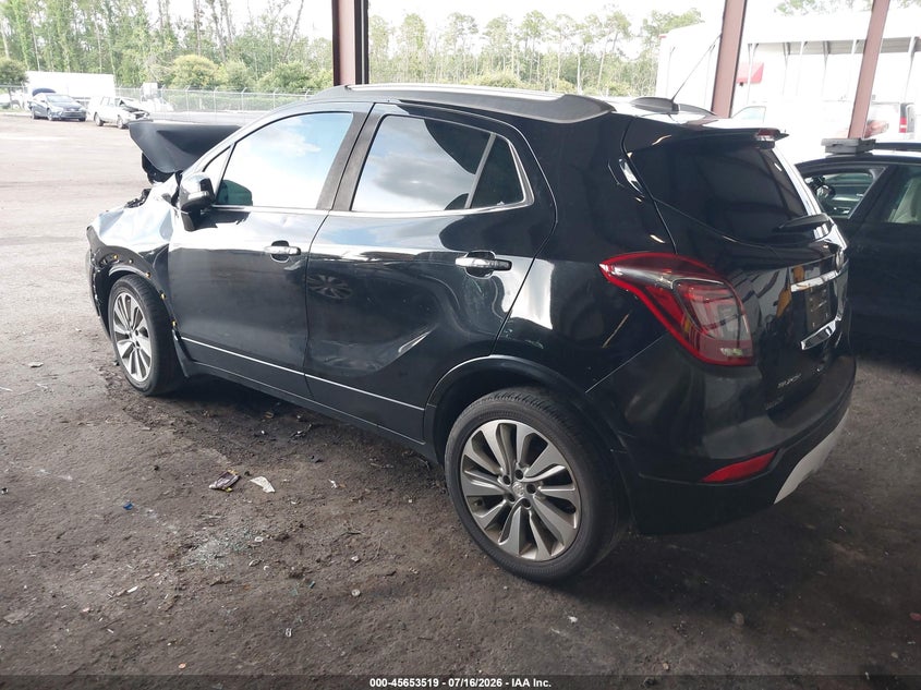 Vin: kl4cjasb9hb002046, lot: 46152074, buick encore preferred 20173