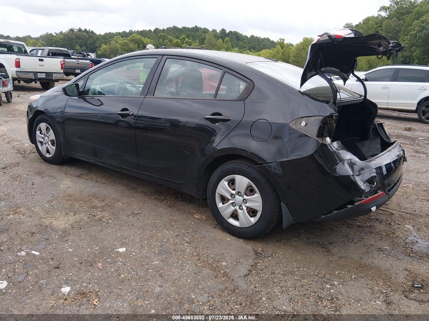 Vin: knafk4a63f5405504, lot: 46152107, kia forte lx 20153