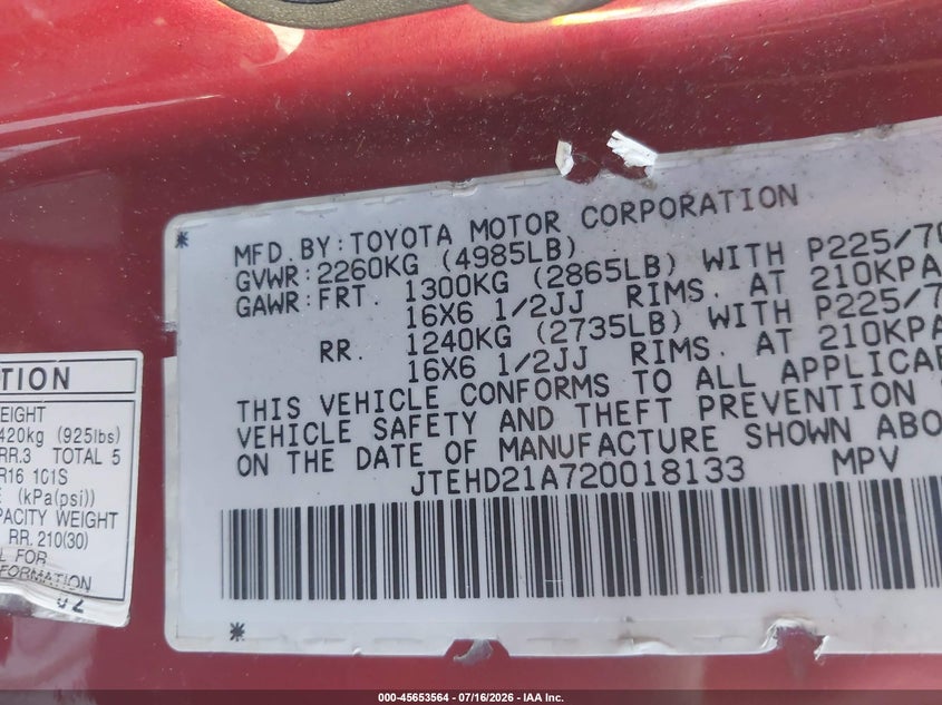 AtlanticExpress - Toyota Highlander