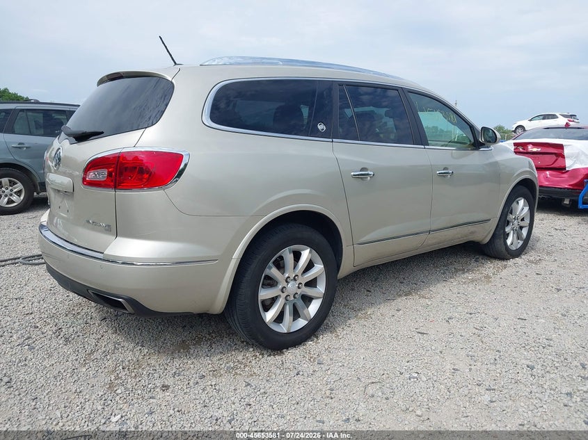 Vin: 5gakvckd1fj205097, lot: 46152136, buick enclave premium 20154