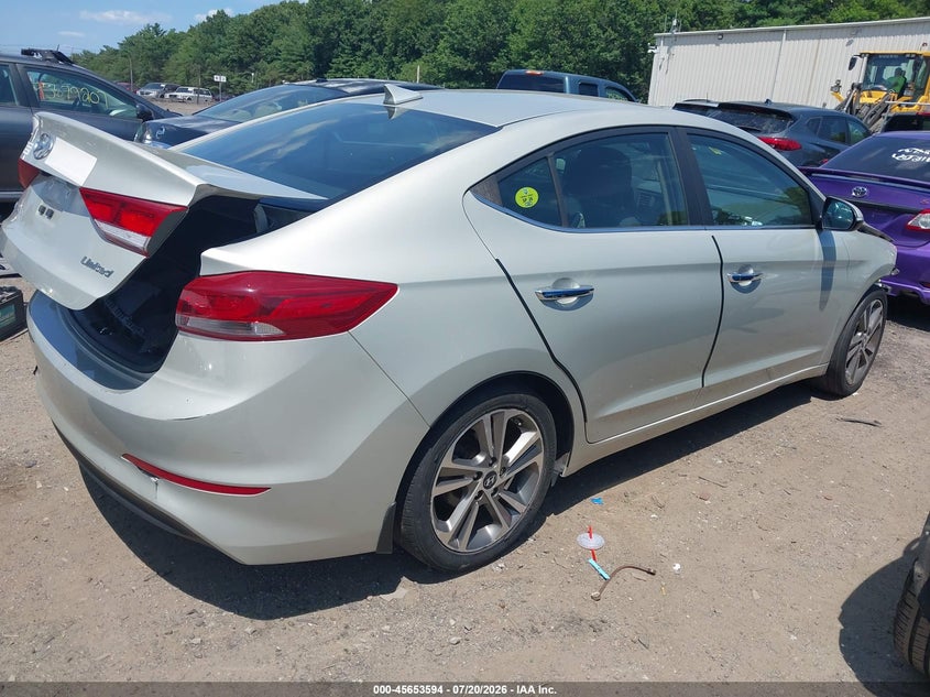 2017 HYUNDAI ELANTRA auction photo 4