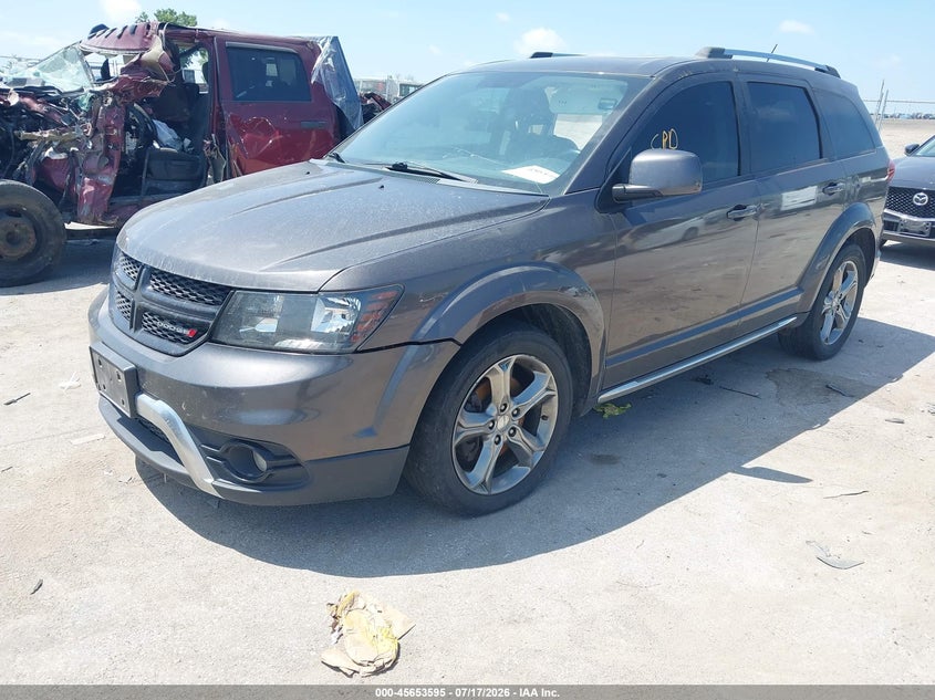 Vin: 3c4pddgg1gt154792, lot: 46152150, dodge journey crossroad 20162
