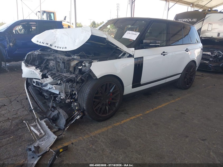 Vin: salgs2ef7ea141773, lot: 46152161, land rover range rover 5.0l v8 supercharged/5.0l v8 supercharged ebony edition 20142