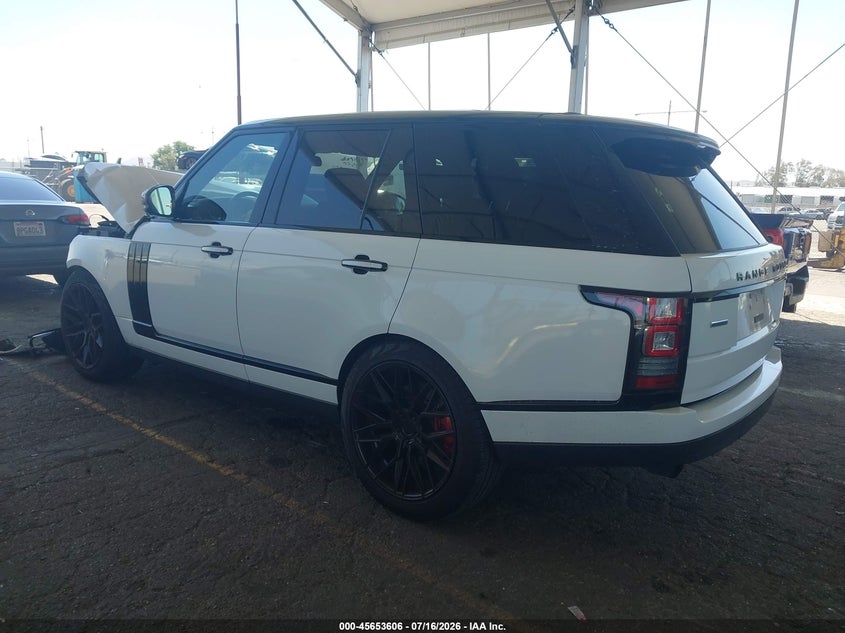 Vin: salgs2ef7ea141773, lot: 46152161, land rover range rover 5.0l v8 supercharged/5.0l v8 supercharged ebony edition 20143