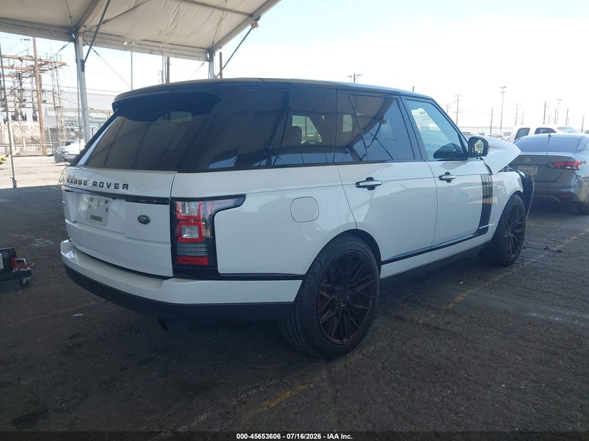 Vin: salgs2ef7ea141773, lot: 46152161, land rover range rover 5.0l v8 supercharged/5.0l v8 supercharged ebony edition 20144
