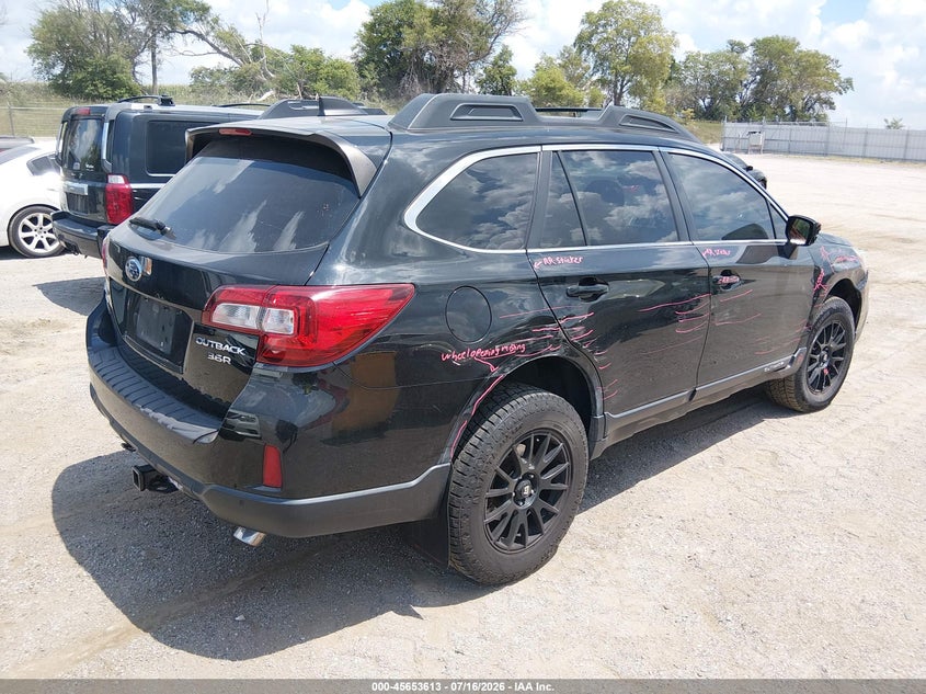 Vin: 4s4bsenc4h3283835, lot: 46152168, subaru outback 3.6r limited 20174