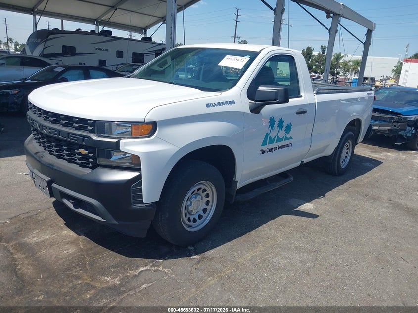 2020 CHEVROLET SILVERADO 1500 auction photo 2