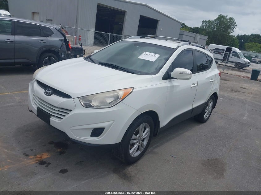 Vin: km8jucac2cu371348, lot: 46152201, hyundai tucson gls 20122