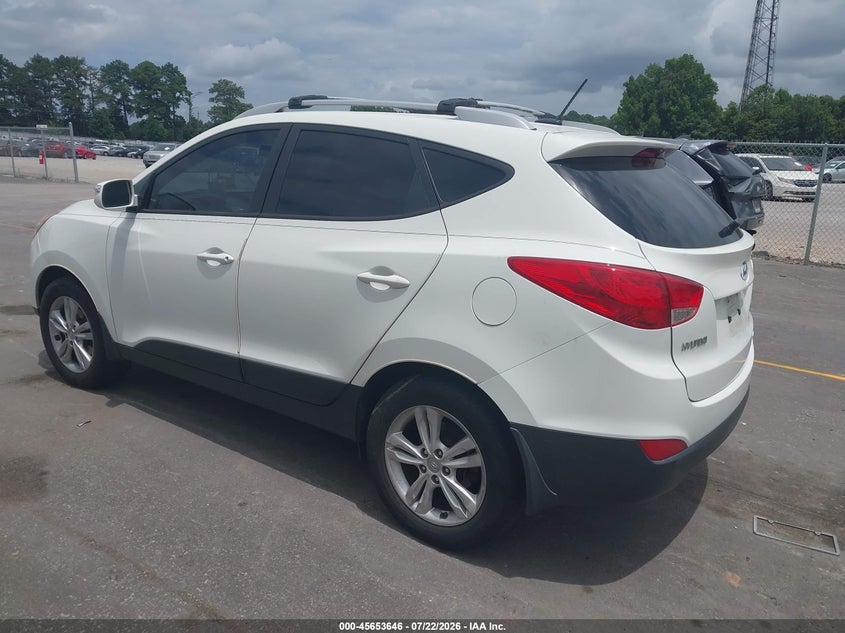 Vin: km8jucac2cu371348, lot: 46152201, hyundai tucson gls 20123