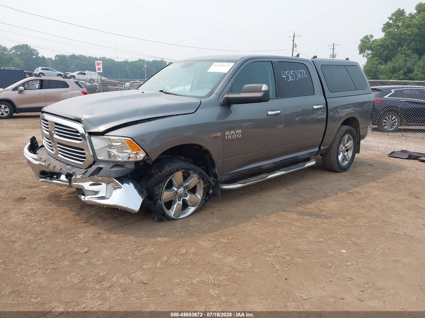 Vin: 1c6rr7lt0ds599754, lot: 46152227, ram 1500 big horn 20132