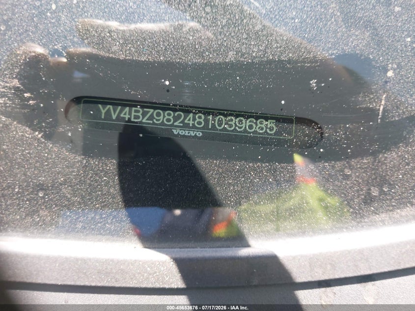 2008 Volvo Xc70 3.2 VIN: YV4BZ982481039685 Lot: 45653676