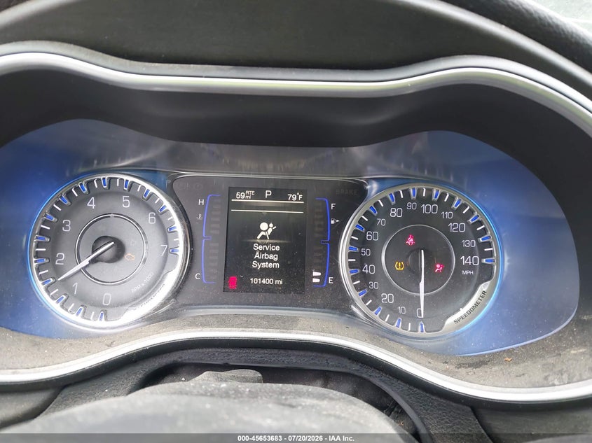 2016 Chrysler 200 Limited VIN: 1C3CCCAB2GN128960 Lot: 45653683
