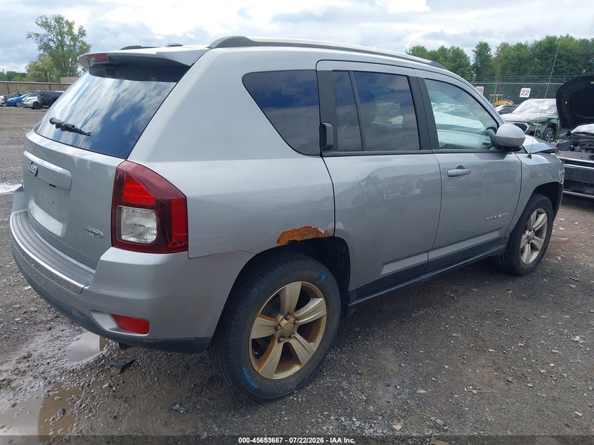 Vin: 1c4njdeb5fd184583, lot: 46152242, jeep compass high altitude edition 20154
