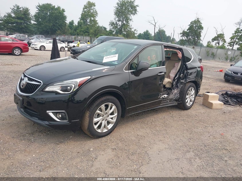 2020 Buick Envision Fwd Preferred VIN: LRBFXBSA9LD033792 Lot: 45653688