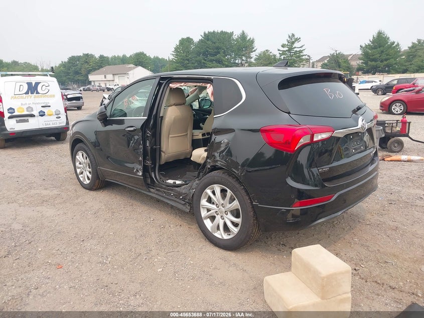 2020 Buick Envision Fwd Preferred VIN: LRBFXBSA9LD033792 Lot: 45653688