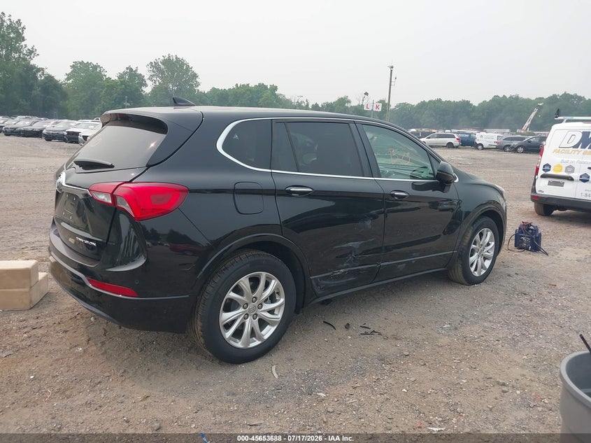 2020 Buick Envision Fwd Preferred VIN: LRBFXBSA9LD033792 Lot: 45653688