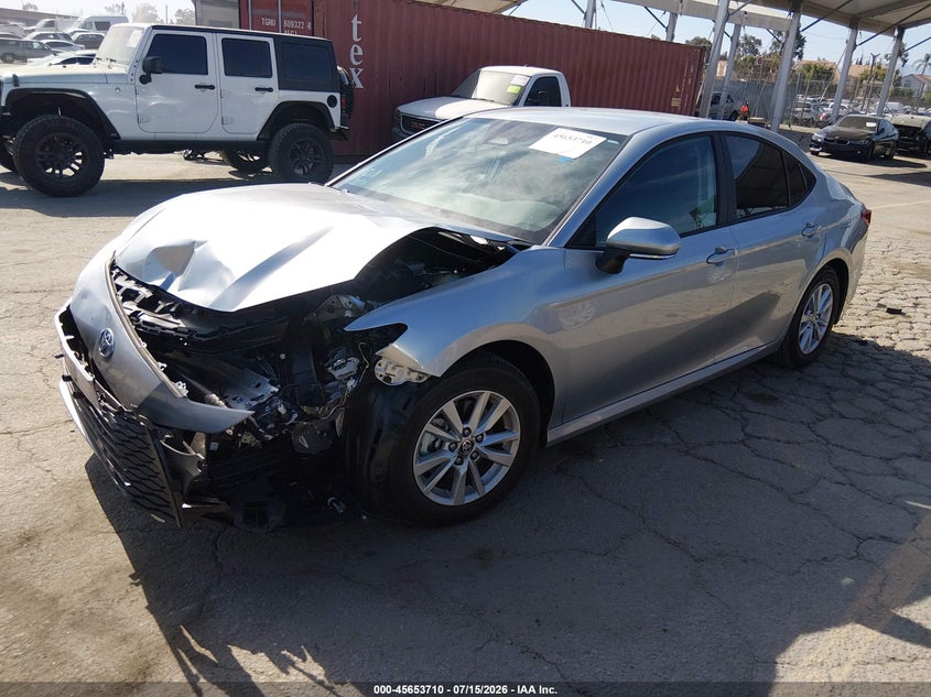 2025 Toyota Camry, Left Front, IAAI, VIN 4T1DAACK8SU594796 — photo 2