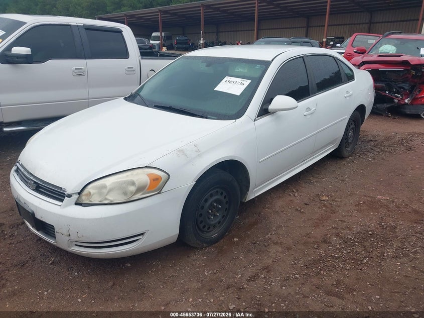 Vin: 2g1wd5em9a1160710, lot: 46152291, chevrolet impala police 20102