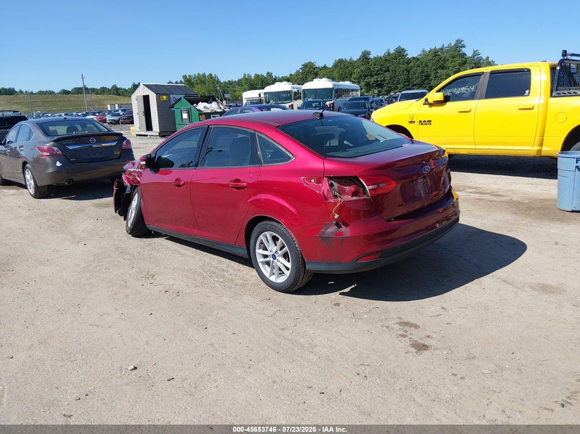 Vin: 1fadp3f28hl335398, lot: 46152301, ford focus se 20173