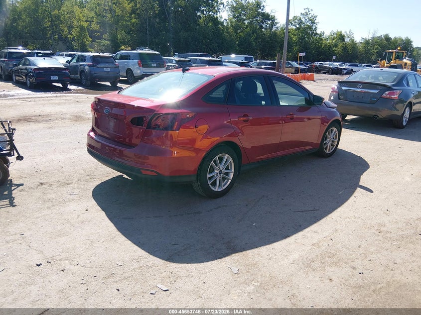 Vin: 1fadp3f28hl335398, lot: 46152301, ford focus se 20174
