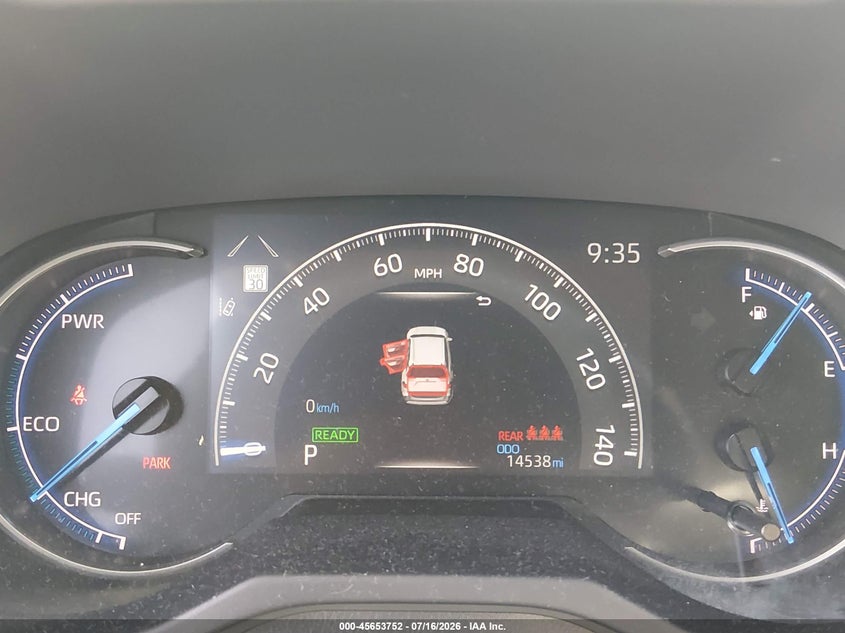 2025 TOYOTA RAV4 HYBRID auction photo 7