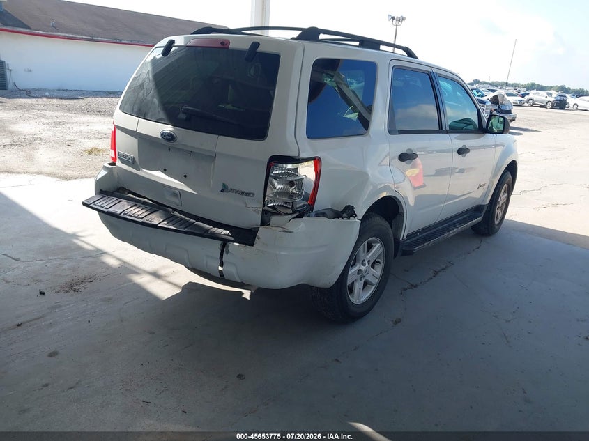 2011 FORD ESCAPE HYBRID auction photo 4