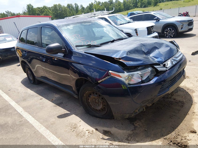 2014 MITSUBISHI OUTLANDER auction photo 1