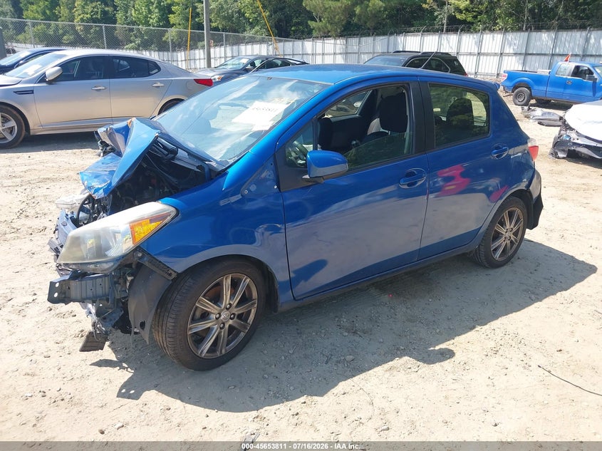Vin: jtdktud39ed577914, lot: 46152366, toyota yaris se (tmc/cbu plant) 20142