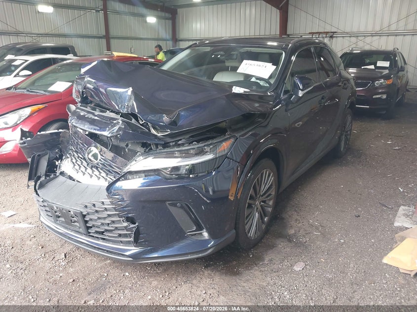 Vin: jtjcjmga3s2030579, lot: 46152379, lexus rx 450h+ luxury 20252